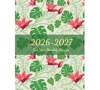 2026-2027 Two Year Monthly Planner: 24 months from JANUARY to DECEMBER Personalized Plan and Organizer Schedule, Appointment Notebook Large Size including Federal Holidays and Inspirational Quotes.