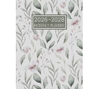 2026-2028 Monthly Planner: 3 Year Diary Month to View Calendar from January 26 to December 28 || 36 Months Schedule Organiser with Holidays & Inspirational Quotes || Large Size - UK Edition