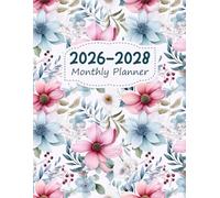 2026-2028 Monthly Planner: 3-Year From January 2026 To December 2028 ( Monday Start + Quotes )