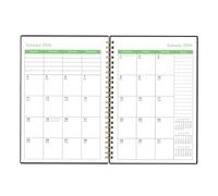 2026-2028 Monthly Planner - 8.46 Inches Coil Binding Yearly Journal with 36-Month Tabs for School College Workplace or Business, Organization Notebook Planning Function, Agenda for Home Work Study