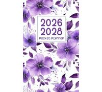 2026-2028 pocket planner: 3 Year from Jan 2026 - Dec 2028 with Inspirational Quotes and Phases of the moon