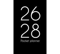 2026-2028 pocket planner: 3 Year from Jan 2026 - Dec 2028 with Inspirational Quotes and Phases of the moon