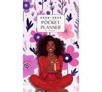 2026-2029 BLACK GIRL POCKET PLANNER - 4-YEAR: African American Monthly Organizer January 2026 to December 2029 Small Size For Purse...Gift Idea.