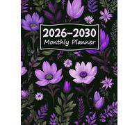 2026-2030 Monthly Planner: 5-Year From January 2026 To December 2030 ( Monday Start + Quotes )