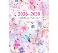 2026-2030 Monthly Planner: 5-Year From January 2026 To December 2030 ( Monday Start + Quotes )