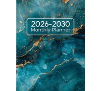 2026-2030 Monthly Planner: 5 Year From January 2026 To December 2030 With Inspirational Quotes