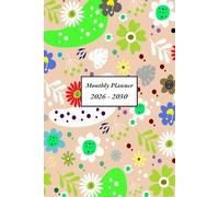 2026-2030 Monthly Planner 6x9: Five Years from Jan. 2026 to Dec. 2030 with Holidays