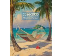 2026-2030 Monthly Planner: Five Year Organizer for Goals, Tasks and Habits