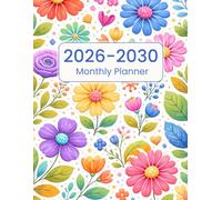 2026-2030 Monthly Planner: Five Year Organizer for Goals, Tasks and Habits