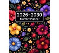 2026-2030 Monthly Planner: Five Year Organizer for Goals, Tasks and Habits