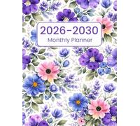 2026-2030 Monthly Planner: Five Year Organizer for Goals, Tasks and Habits