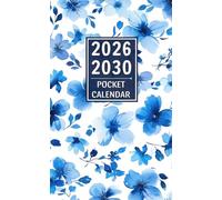 2026-2030 Pocket Calendar: Five Years Monthly and Weekly Planner From January 2026 To December 2030 for Purse