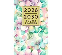 2026-2030 Pocket Planner: 5 Year 26/30 Monthly Calendar for Purse ( January 2026 to December 2030)