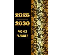 2026-2030 Pocket Planner: Five Years Monthly and Weekly Calendar From January 2026 To December 2030 for Purse with Federal Holiday