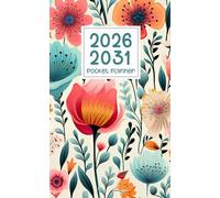 2026-2031 pocket planner: 6 Year from Jan 2026 - Dec 2031 with Inspirational Quotes and Phases of the moon