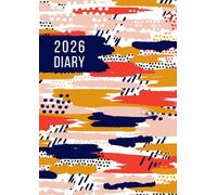 2026 A4 Page A Day: One Page Per Day Daily Diary Planner & Organizer for 365 Days, dated from Jan 2026 to Dec 2026, Fully Lined Journal Notebook with Calendars, To-Do List and Notes | Abstract