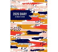 2026 A4 Week to View: A4 Planner Week to View Diary for 52 weeks, dated from Jan 2026 to Dec 2026, A4 Weekly Personal Organizer with Calendars, To-Do List and Notes | Abstract