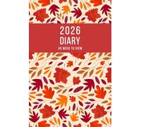 2026 A5 Week to View: A5 Planner Week to View Diary for 52 weeks, dated from Jan 2026 to Dec 2026, A5 Weekly Personal Organizer with Calendars, To-Do List and Notes | Autumn leaves