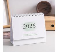 2026 Anglais Version Calendrier Gradient Calendrier De Bureau Créative Bobine Calendriers Planificateur De Bureau Décoration Bureau Papeterie Pour Un An Planification D'itinéraire