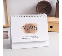 2026 Anglais Version Calendrier Gradient Calendrier De Bureau Créative Bobine Calendriers Planificateur De Bureau Décoration Bureau Papeterie Pour Un An Planification D'itinéraire