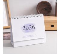 2026 Anglais Version Calendrier Gradient Calendrier De Bureau Créative Bobine Calendriers Planificateur De Bureau Décoration Bureau Papeterie Pour Un An Planification D'itinéraire