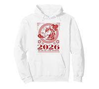 2026 Année du Cheval - Nouvel an Lunaire Chinois Zodiaque Sweat à Capuche