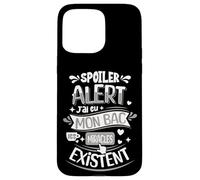 2026 Baccalauréat Cadeau Humour Miracle Félicitation Mention Coque pour iPhone 15 Pro Max