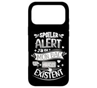 2026 Baccalauréat Cadeau Humour Miracle Félicitation Mention Coque pour iPhone 17 Pro Max