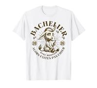 2026 Bachelier avec Mention Humour Âne Faites Pas Chier T-Shirt