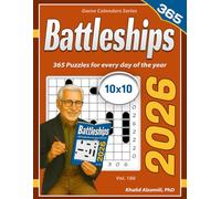 2026 Battleships: 365 Puzzles (10x10) for Every Day of the Year