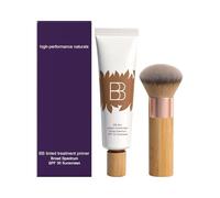 2026 BB Crème Teintée Hydratante, Protection Solaire SPF 30, Base Teintée BB Crème avec Pinceau, Lotion Hydratante pour Femmes, Hydrate et Lisse la peau, Couvrance Moyenne, Protection à Large Spectre