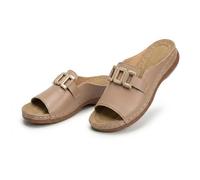 2026 Beach Slides Footwear Orthopedic Slides For Women With Arch Support Fashion Comfort Metal Straps Sandals Ladies Orthotic Slip On Sandals Casual Daily Wear Shoes (Lotus Pink,36)