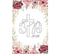 2026 Beautiful Bible Verse John 3:16 Floral Weekly Planner: 6" x 9" Inches Monthly Daily Calendar