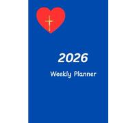 2026 Blue Weekly Planner: A Stylish Weekly Organiser with Mini Calendar and End-of-Month Notes Pages