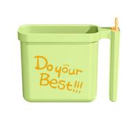 2026 Bol à micro-ondes robuste avec couvercle - Vaisselle polyvalente pour plats au micro-ondes, bol résistant à la chaleur pour soupes, tasses à ramen, facile à utiliser. (vert, taille unique)