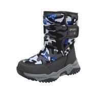 2026 Bottes d'hiver de qualité supérieure pour fille avec semelle extérieure robuste et doublure intérieure douillette pour les jours froids, Ce1, 34 EU