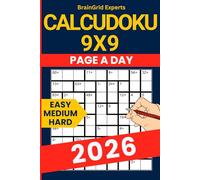 2026 Calcudoku Puzzle Book - 365 Easy to Hard Puzzles (9x9 Grid): Daily Mathdoku Logic Puzzle Book for Adults - Progressive Difficulty - 2 Puzzles Per Page