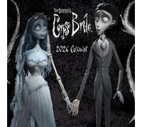 2026 CALENDAR CORPSE BRIDE MONTH TO VIEW SQUARE WALL CALENDAR OFFICIAL PRODUCT
