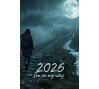 2026 Calendar "On my way" collection: 6x9 Inch over 300 pages monthly planner and ruled journal