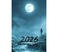 2026 Calendar “On My Way” Collection: 6x9 Inch Over 300 pages monthly planner and ruled journal