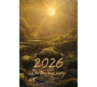 2026 Calendar "On my way" collection: 6x9 Inch over 300 pages monthly planner and ruled journal