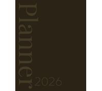 2026 Calendar, Stylish Neutral Brown Beige Tone On ToneCover: 365 Day Schedule Plan, Jan- Dez, Extra Space For Notes, Goal Tracking, Daily & Monthly Planner
