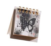 2026 Calendrier de bureau créatif Décoration Papeterie Planificateur scolaire Simple Format de poche Organisateurs de bureau Fournitures de bureau Planificateur en cuir PU