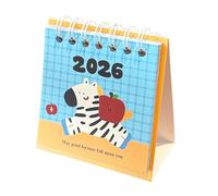 2026 Calendrier De Bureau De Cheval Small Portably Planner Friendly Paper Home Office Decoration Recyclable Family Use Compacts Anniversary Thème