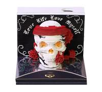 2026 Calendrier De Bureau - Halloween Skull Tear-Away Memo Pad, 3d Paper Sculpture Time Calendar | Ornement De Déchirure Créative Ornement Bookmark Planning Tool Pour Bureau, Chambre, Appartemen