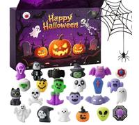 2026 Calendrier de l'Avent Halloween avec Jouet à Presser 24 jours fidget à