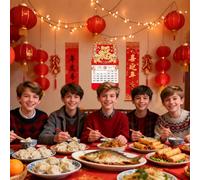 2026 Calendrier Mural de l'Année du Cheval - Planificateur D'Horaire,Calendrier Mural du Nouvel An Chinois | Pour Artistes Étudiants Enseignants Maison École Bureau Salon Chambre Atelier