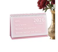 2026 Calendriers de Bureau - Style Coréen Planificateur Mensuel Portable,Calendrier De Bureau Facile À,Pour Enseignant Salle De Classe École Famille Frigo Maison Travail