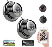 2026 Caméra ultra-invisible sans prise, petites caméras HD 1080p cachées sans fil, grand angle de 170°, longue durée de vie de la batterie, sans fil, sans fil, caméra de sécurité intérieure portable