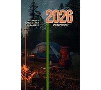 2026 camping journal: daily diary, organizer, outdoor covered calendar